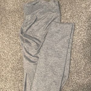 Size small Celestial Bodiez Collective heather grey booty scrunch leggings.